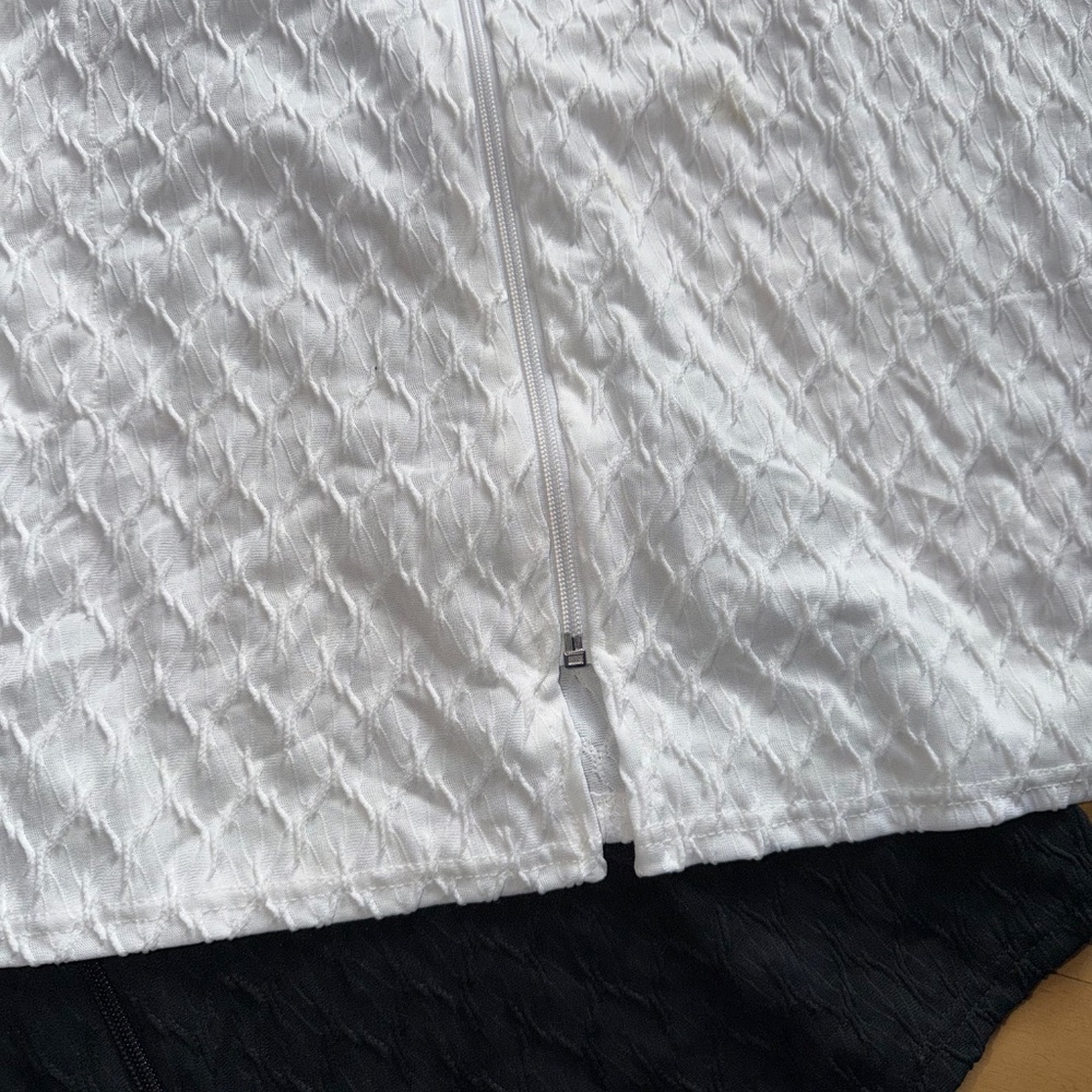 Jordan Taylor waffled hoodie coverups, L, CB2518 - Picture 5 of 7
